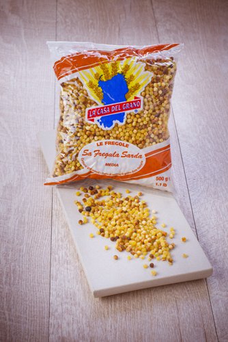 saveurs de sardaigne, pâte fregola moyenne