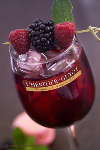 Héritier Guyot cocktail cassis