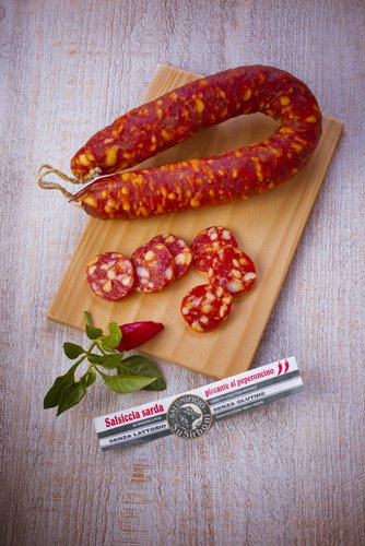 saveurs de sardaigne, saucisson piquant