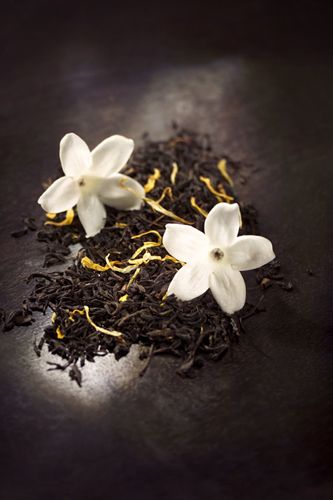 arômes de chocolat, thé jasmin