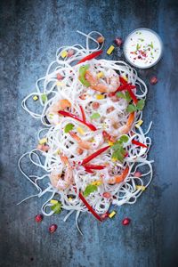 salade rice noodles