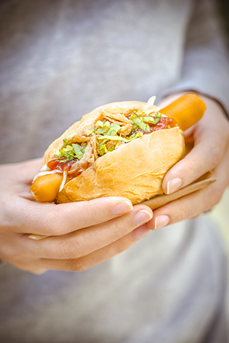 menu street food hot dog maison companion moulinex