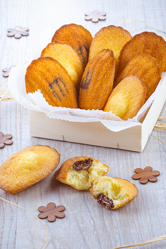 gouters de notre enfance madeleine au chocolat