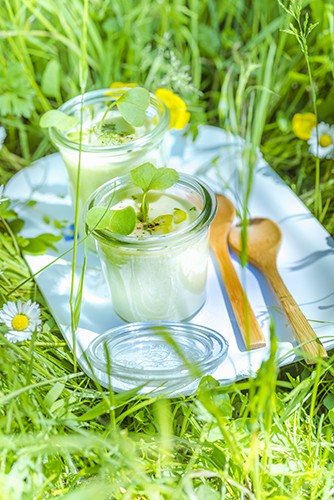 fraicheur des smoothies frais, recette gaspacho tout doux SWEET GASPACHO