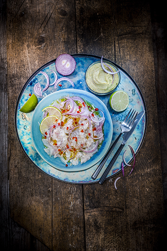 ceviche-dorade-guacamole-avocat-citron-vert-recette-latino-marielys-Lorthios-photographe